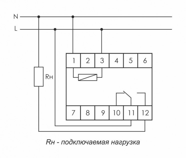 Реле времени PCR-513 8А 230В 1 перекл. IP20 задержка включ. монтаж на DIN-рейке F&F EA02.001.003