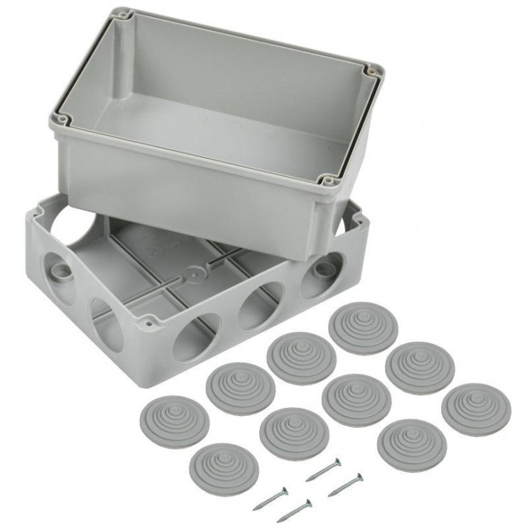 Коробка распаячная ОП 190х140х120 IP55 KM41246 IEK UKO10-190-140-120-K41-55