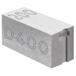 Газобетонный блок 200*250*625мм D400
