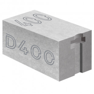Газобетонный блок 400*250*625мм D400