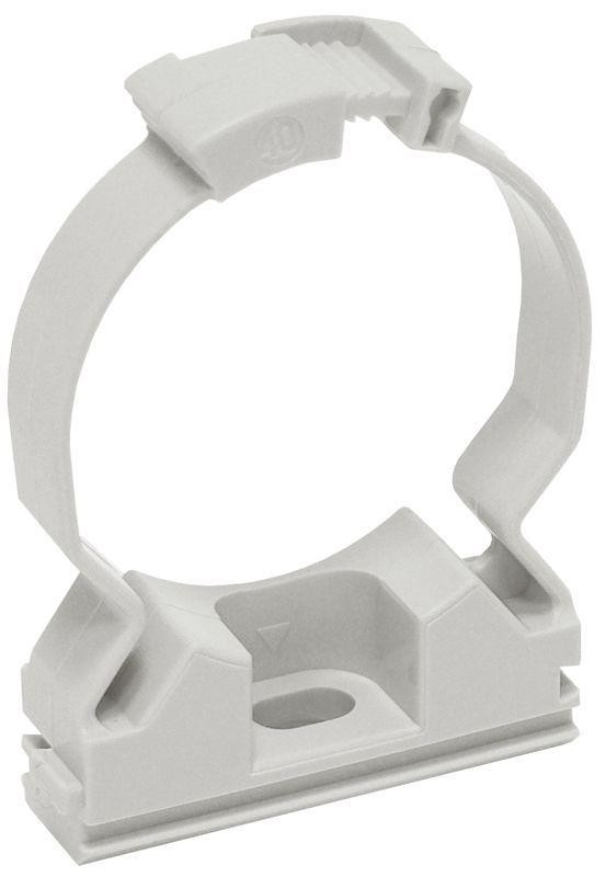 Держатель хомутный для труб CFC32 d32 сер. ELASTA IEK CTA10MP-CFC32-K41-050