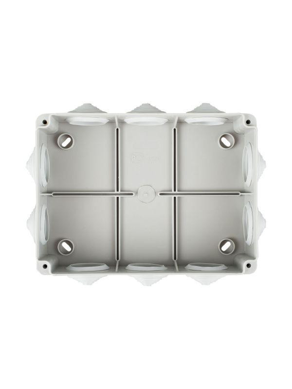 Коробка распаячная ОП 190х140х70 IP44 КМ41243 RAL7035 IEK UKO11-190-140-070-K41-44