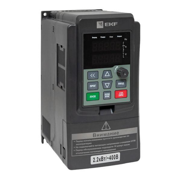 Преобразователь частоты 2.2/4кВт 3х400В VECTOR-100 PROxima EKF VT100-2R2-3B