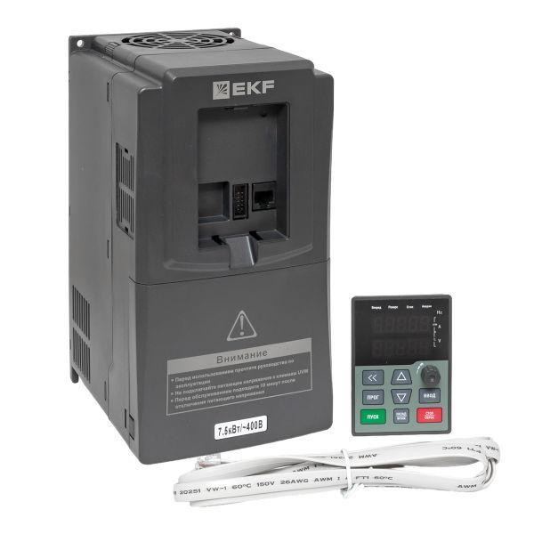 Преобразователь частоты 7.5/11кВт 3х400В VECTOR-100 PROxima EKF VT100-7R5-3B