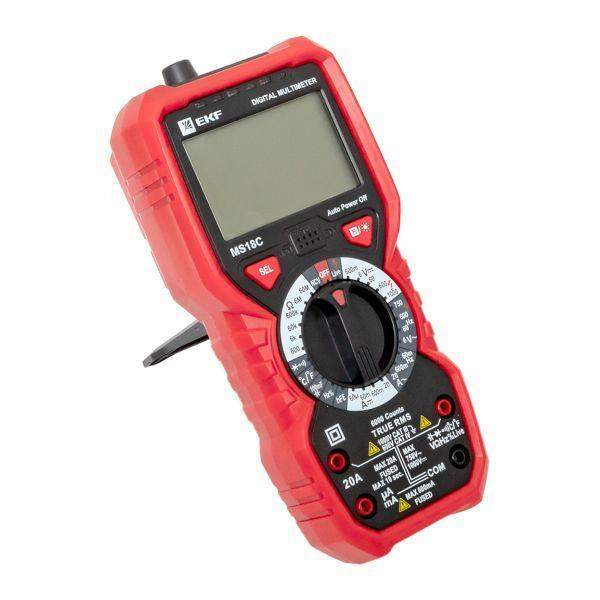 Мультиметр цифровой MS18C Professional EKF In-180701-pm18C