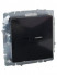 Розетка BRITE USB A+C 18Вт РЮ11-1-БрЧ механизм черн. IEK BR-U22-018-K02