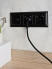 Розетка BRITE USB A+C 18Вт РЮ11-1-БрЧ механизм черн. IEK BR-U22-018-K02