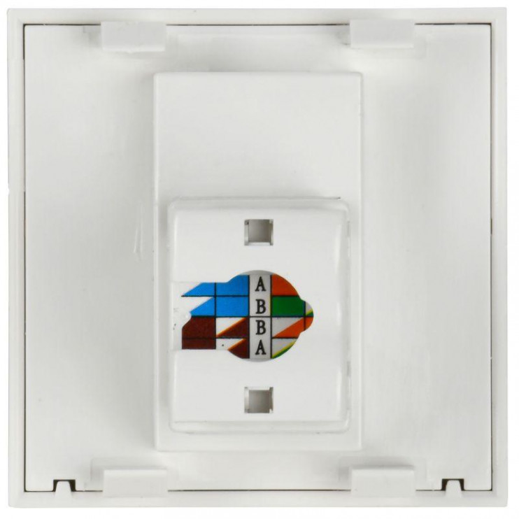 Розетка компьютерная 2мод. РКИ-20-00-П RJ45 кат.5E UTP механизм PRIMER IEK CKK-40D-RI2-K01