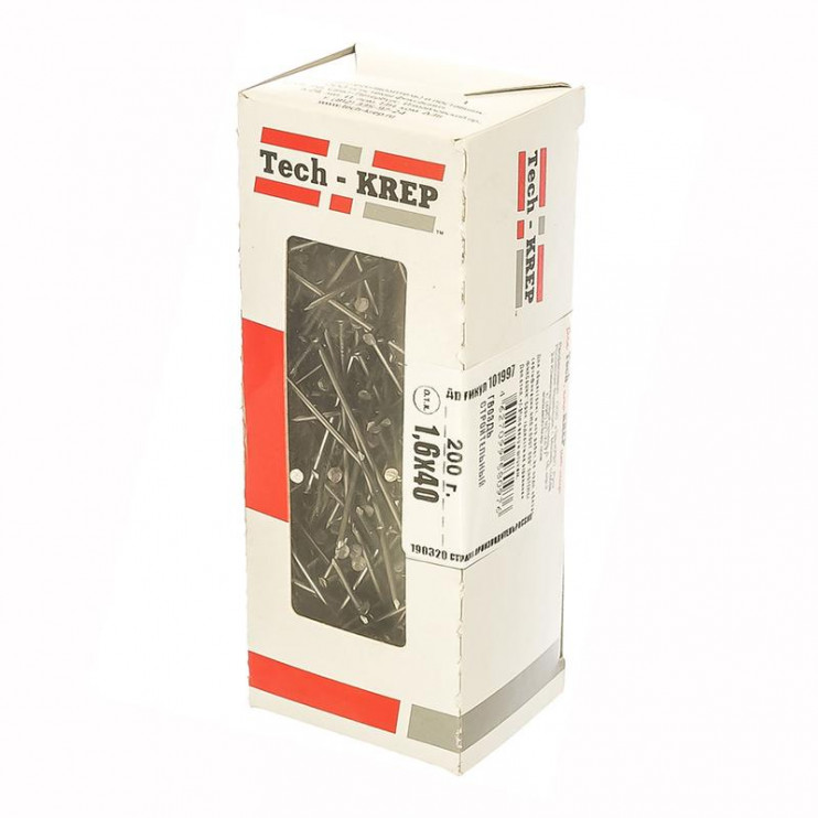 Гвоздь строительный 1.6х40 (уп.0.2кг) Tech-Krep/Zitar 101997