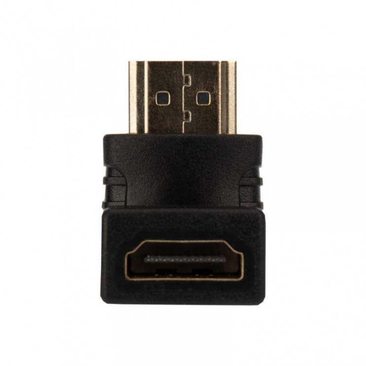 Переходник аудио гнездо HDMI - штекер HDMI угловой блист. Rexant 06-0176-A