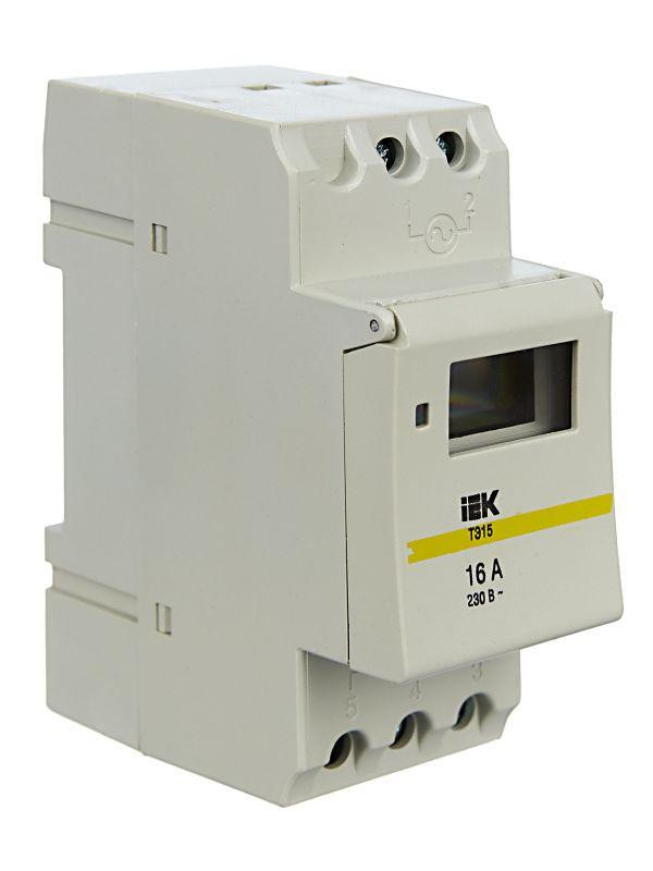 Таймер цифровой ТЭ15 16А 230В на DIN-рейку KARAT IEK MTA10-16