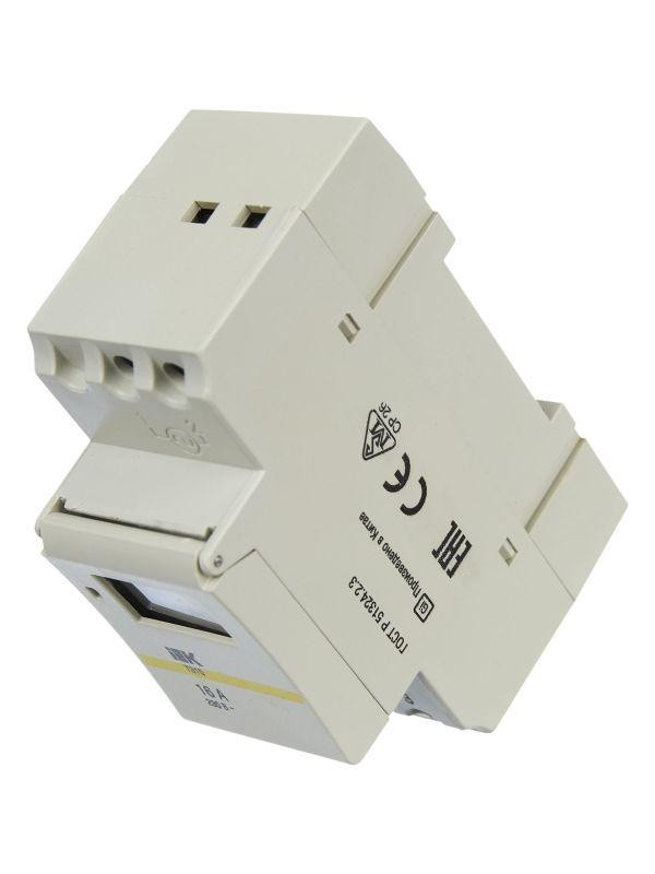 Таймер цифровой ТЭ15 16А 230В на DIN-рейку KARAT IEK MTA10-16