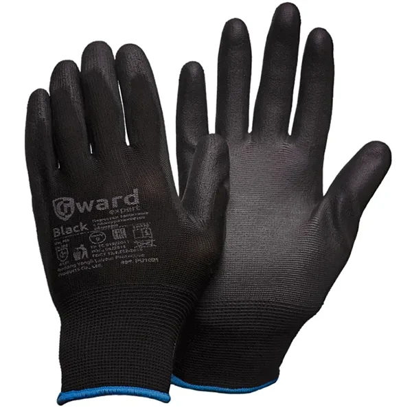 Перчатки GWARD Black с полиуретановым покрытием 9 (L)