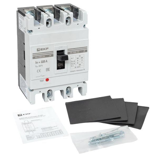 Выключатель автоматический 3п 250/225А 35кА ВА-99М PROxima EKF mccb99-250-225m