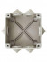 Коробка распаячная ОП КМ 100х100х45 IP44 6 вводов (RAL7035) IEK UKO11-100-100-045-K41-44