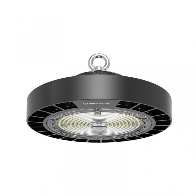 Светильник светодиодный ДСП IB 10 S 150W W 850 BK D298xH112мм 150Вт 5000К IP65 подвес черн. High Bay Русский Свет 16091023049