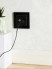 Розетка компьютерная + телевизионная 2-м Brite РТВ/РК12-БрЧ RJ45 кат.5E + TV механизм черн. IEK BR-AK20-1-K02