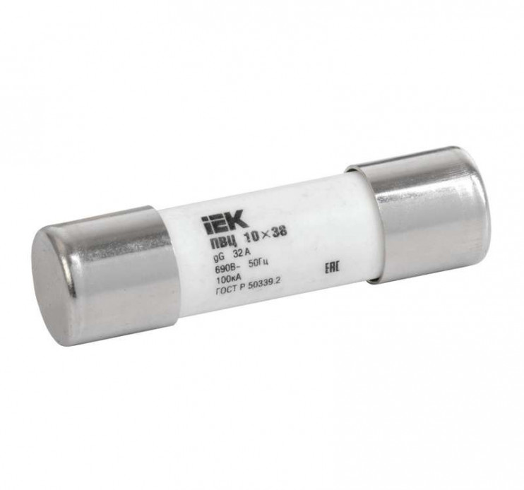 Вставка плавкая цилиндрическая ПВЦ 10х38 25А IEK CFL10-025