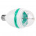 Лампа светодиодная "Диско" 6Вт 3LED RGB E27 230В IP20 80х80х195мм Neon-Night 601-253