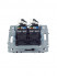 Розетка компьютерная двойн. СП RJ45 кат.5E BRITE РК10-2-БрЧ механизм черн. IEK BR-K20-1-K02