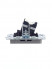 Розетка компьютерная СП RJ45 кат.5E BRITE РК10-БрС механизм сталь IEK BR-K10-1-K46