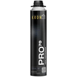 Пена монтажная PRO 70 ЗИМА KRONBUILD