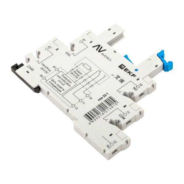Разъем для реле РM slim 23/1 AVERES EKF rms-23-1