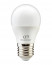 Лампа светодиодная RS G45 E27 8W 220-240V 4000К 8Вт 800лм Ra 90 шар Русский Свет 15010445049