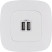Устройство зарядное Valena Allure с 2-мя USB-разъемами 240В/5В 1500мА с лиц. панелью бел. Leg 754995