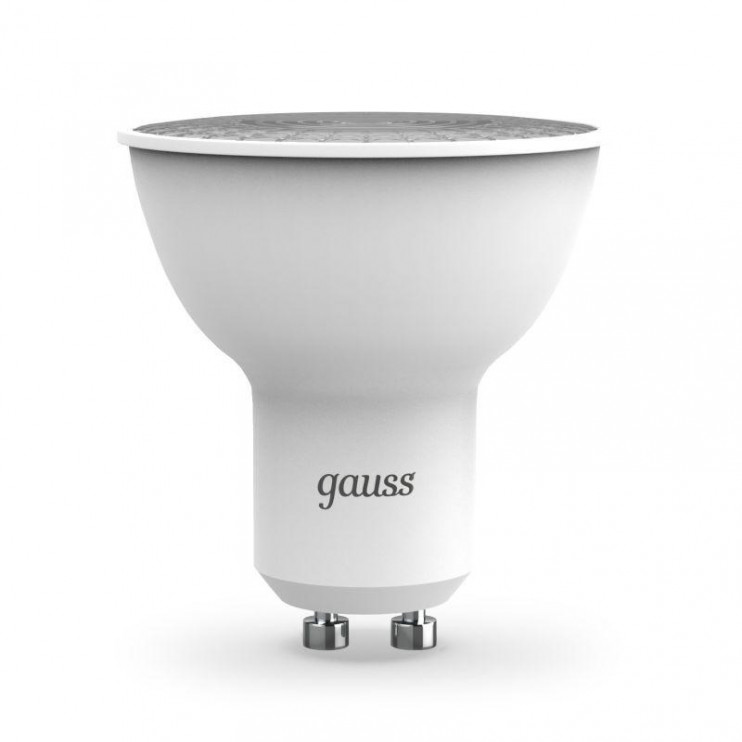 Лампа светодиодная Black 5Вт MR16 софит 3000К тепл. бел. GU10 500лм GAUSS 101506105