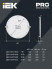 Светильник светодиодный ДВО 1609 24Вт 4000К IP20 встраив. круг бел. IEK LDVO0-1609-1-24-4000-K01