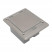 Лючок напольный IP66 С-Line WP-6 EKF cl-lnwp-6