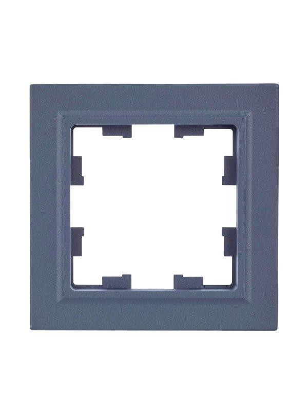 Рамка 1-м BRITE РУ-1-БрМ маренго IEK BR-M12-K35