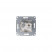 Розетка компьютерная + телевизионная 2-м AtlasDesign RJ45 кат.5E + TV механизм алюм. SE ATN000389