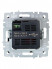 Розетка BRITE USB A+C 18Вт РЮ11-1-БрА механизм алюм. IEK BR-U22-018-K47