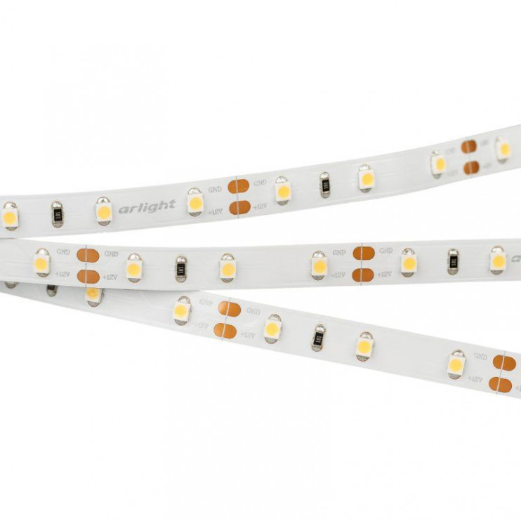 Лента светодиодная RT 2-5000 12V Warm 2700К 3528 300 LED CRI98 4.8Вт/м IP20 (уп.5м) Arlight 021420(1)