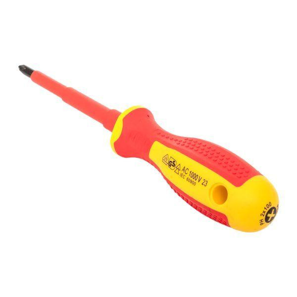 Отвертка PH2х100мм Expert 1000В PROхima EKF ph-2-100-exp-in