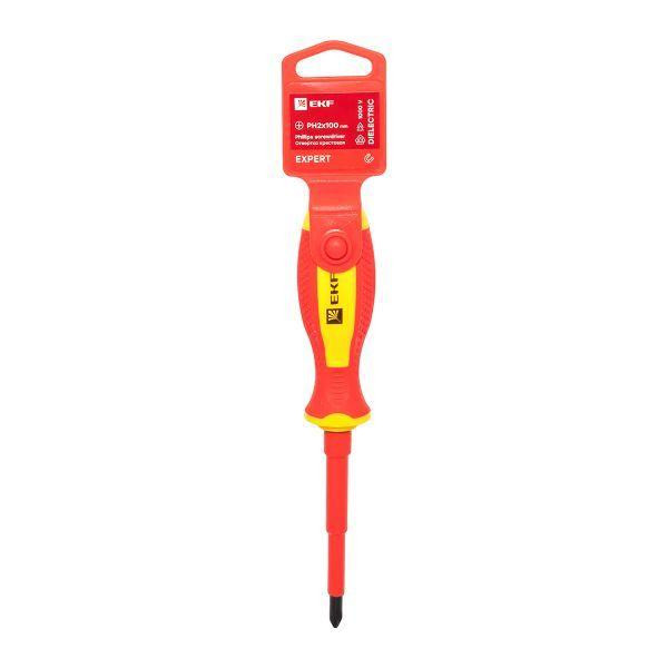 Отвертка PH2х100мм Expert 1000В PROхima EKF ph-2-100-exp-in