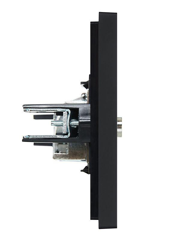 Розетка TV оконечная FORTE&PIANO FP128 черн. IEK FP-A10-O-K02