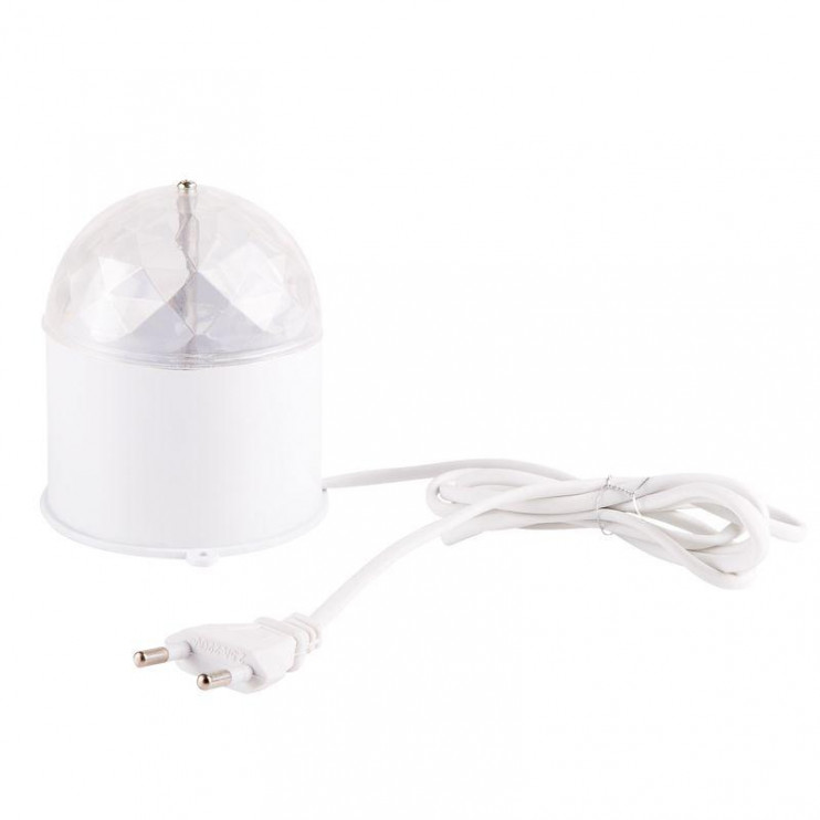 Лампа светодиодная "Диско" 6Вт шар 3LED RGB 230В IP20 в компакт. корпусе Neon-Night 601-252