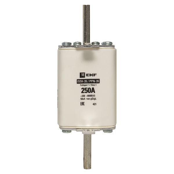 Вставка плавкая ППН-35 250/250А габарит 1 PROxima EKF fus-35/250