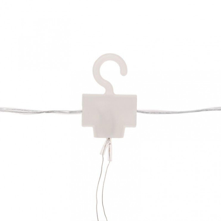 Гирлянда светодиодная "Роса "Светодиодный дождь" 3х3м LED бел. 12Вт IP20 USB+пульт управления с крючками для крепления Neon-Night 315-885