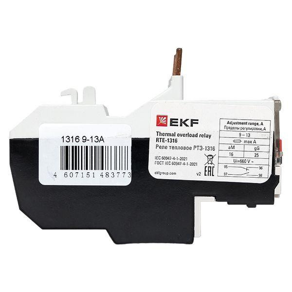 Реле тепл. РТЭ 1316 9-13А EKF rel-1316-9-13