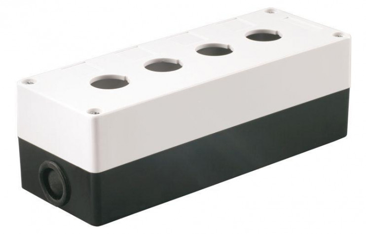Корпус КП 104 4-м для кнопок бел. IEK BKP10-4-K01